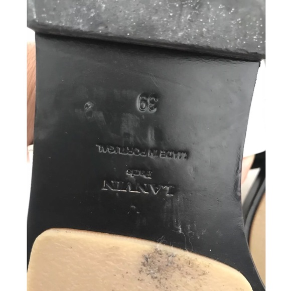 Lanvin sandal slide ons size 39 - Picture 5 of 8